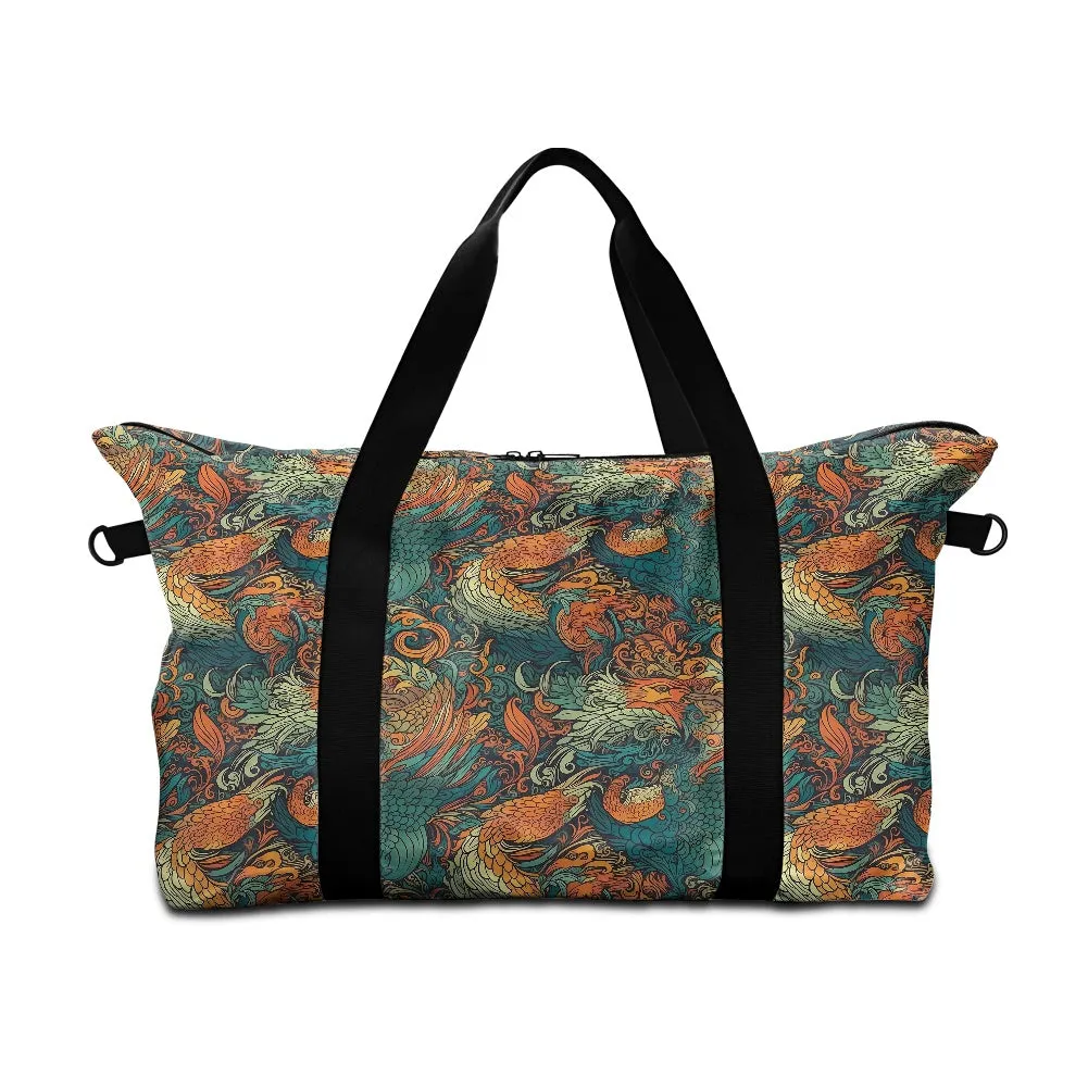Chinese Dragon and Phoenix Lightweight luggage