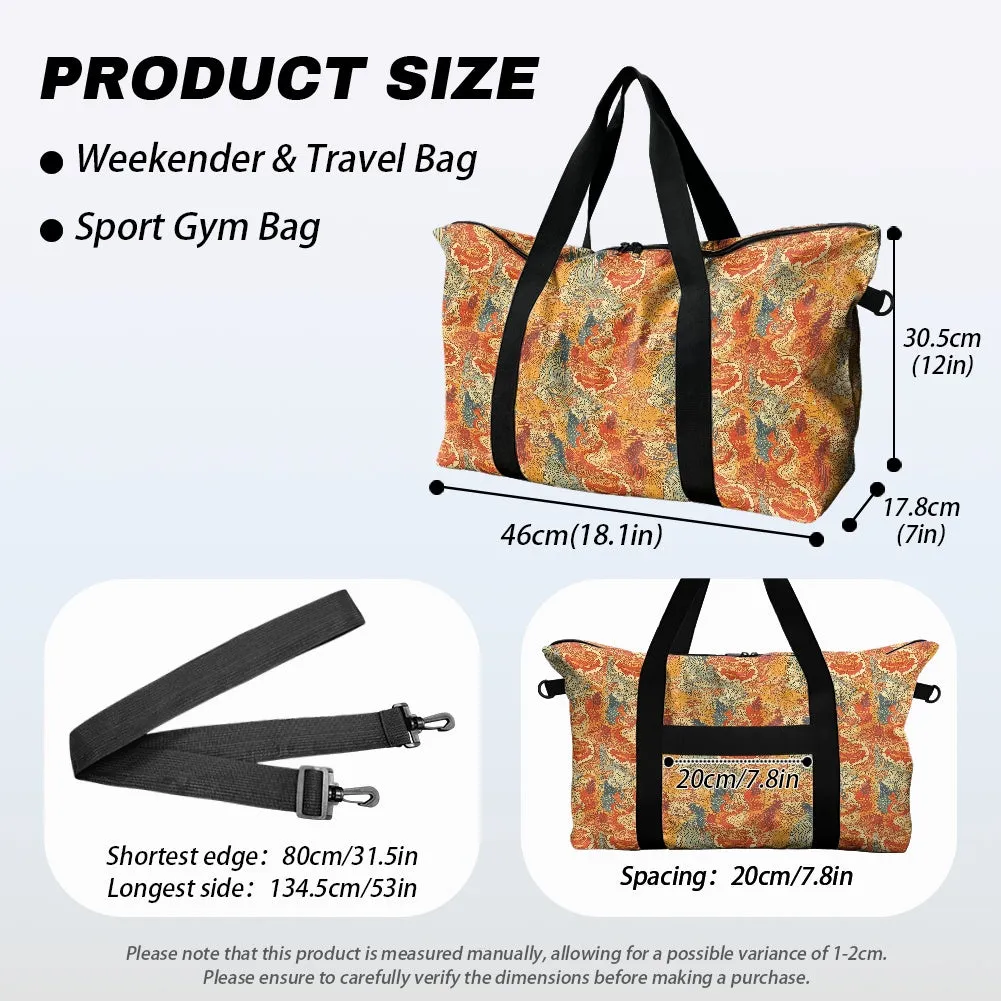 Chinese Dragon and Phoenix Lightweight luggage