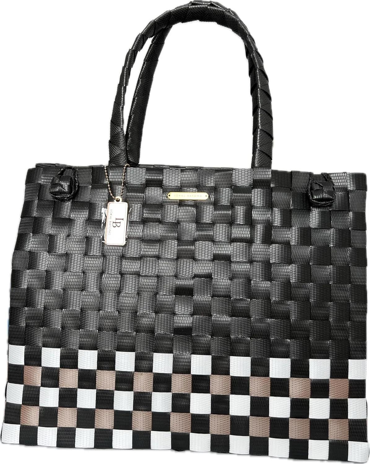 Cindy luxe Checkered Woven handbag - Timeless Elegance & Functionality