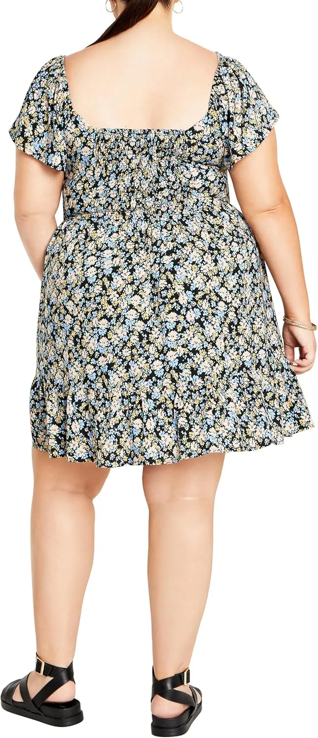 City Chic Women's Citychic Plus Size Dress Emilee