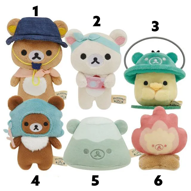 [Clearance]#[Rilakkuma] Komorebi Camp -Tenori Plush Toy San-X Official Japan 2023