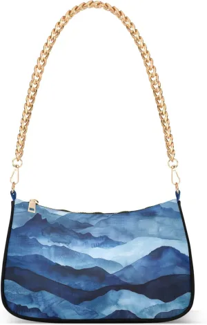 Cloudy Night Artwork Fashion Purse Hobo Formal Bag Women Vintage Handbags Colorful over the Shoulder Purse