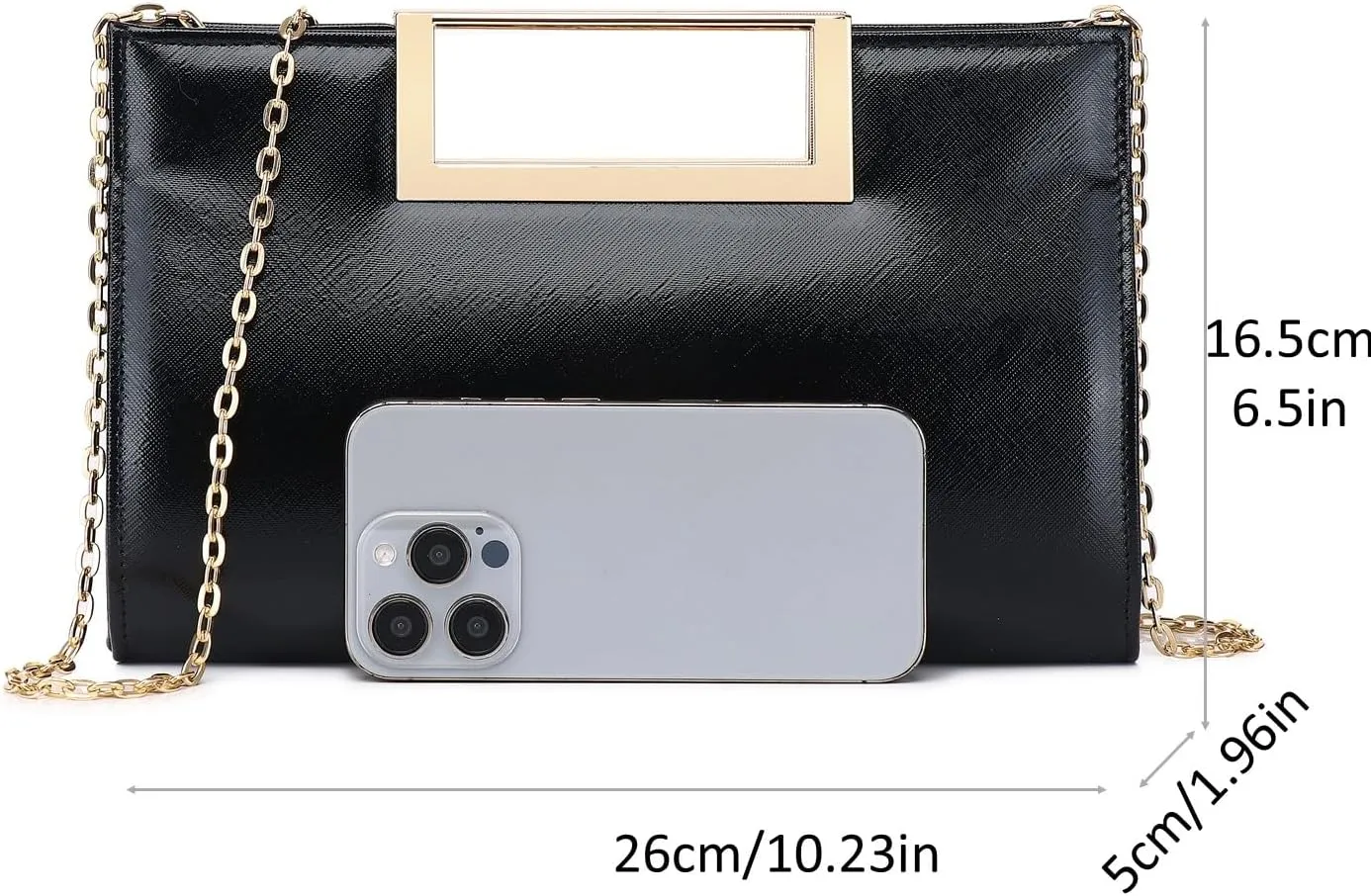 Clutch Purse for Women Fashion PU Leather Evening Bag Elegant Purse for Wedding Party Formal Daily Cocktail