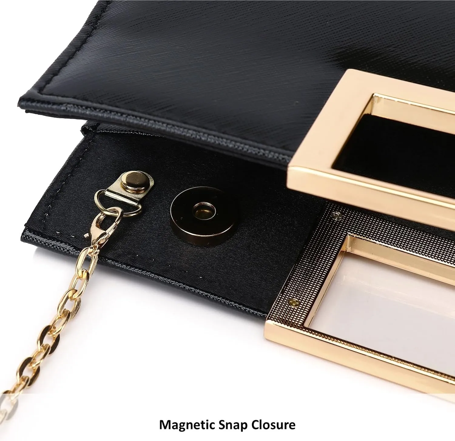 Clutch Purse for Women Fashion PU Leather Evening Bag Elegant Purse for Wedding Party Formal Daily Cocktail