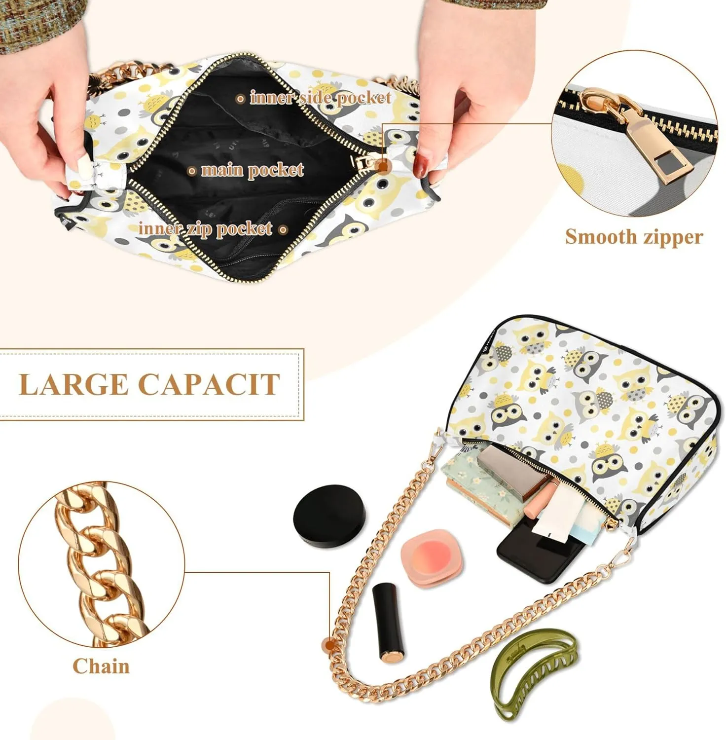 Colorful Mandala Geometry Womens Purse Hobo Party Purse Women Evening Handbag Formal over the Shoulder Purse