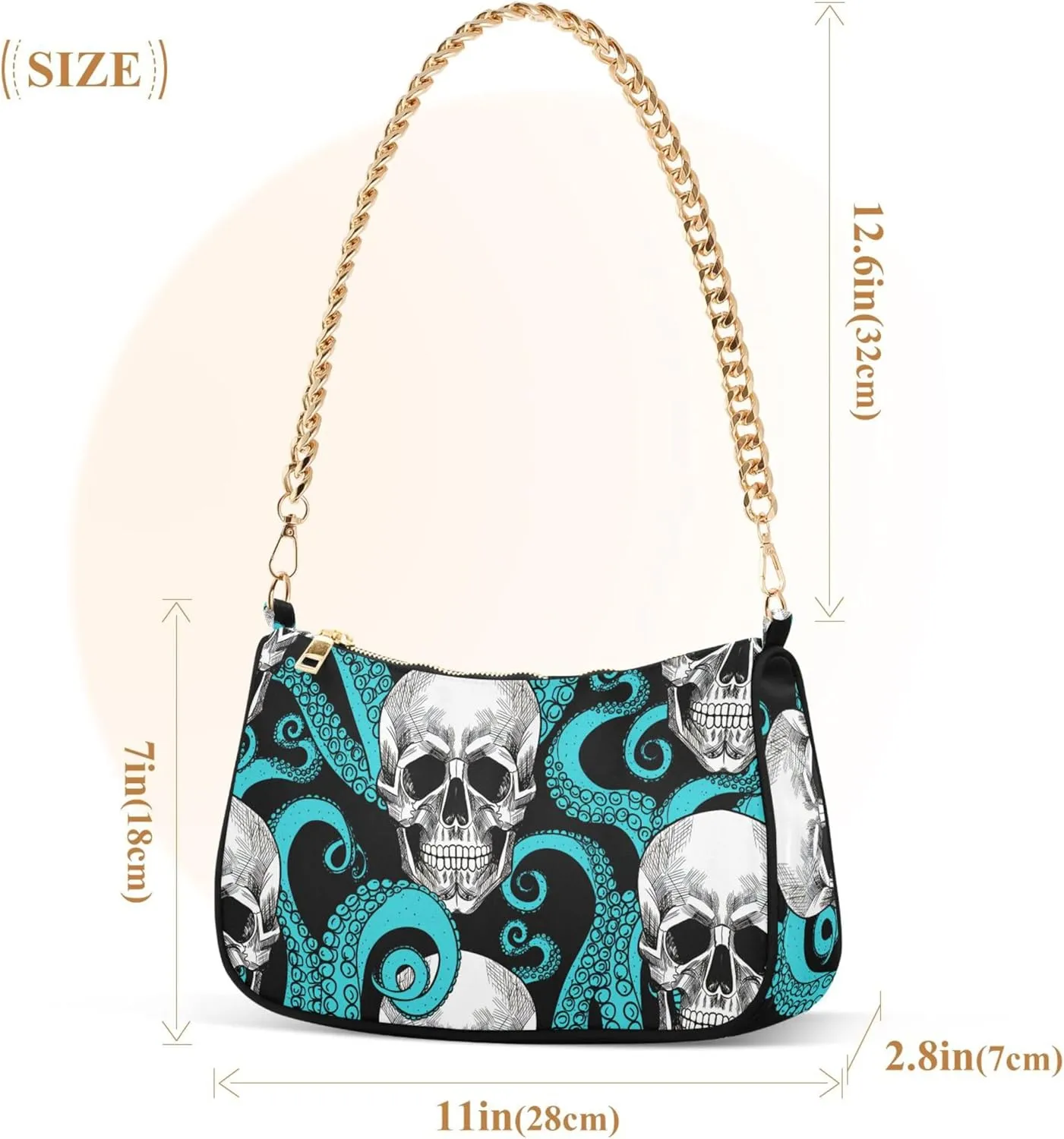 Colorful Mandala Geometry Womens Purse Hobo Party Purse Women Evening Handbag Formal over the Shoulder Purse