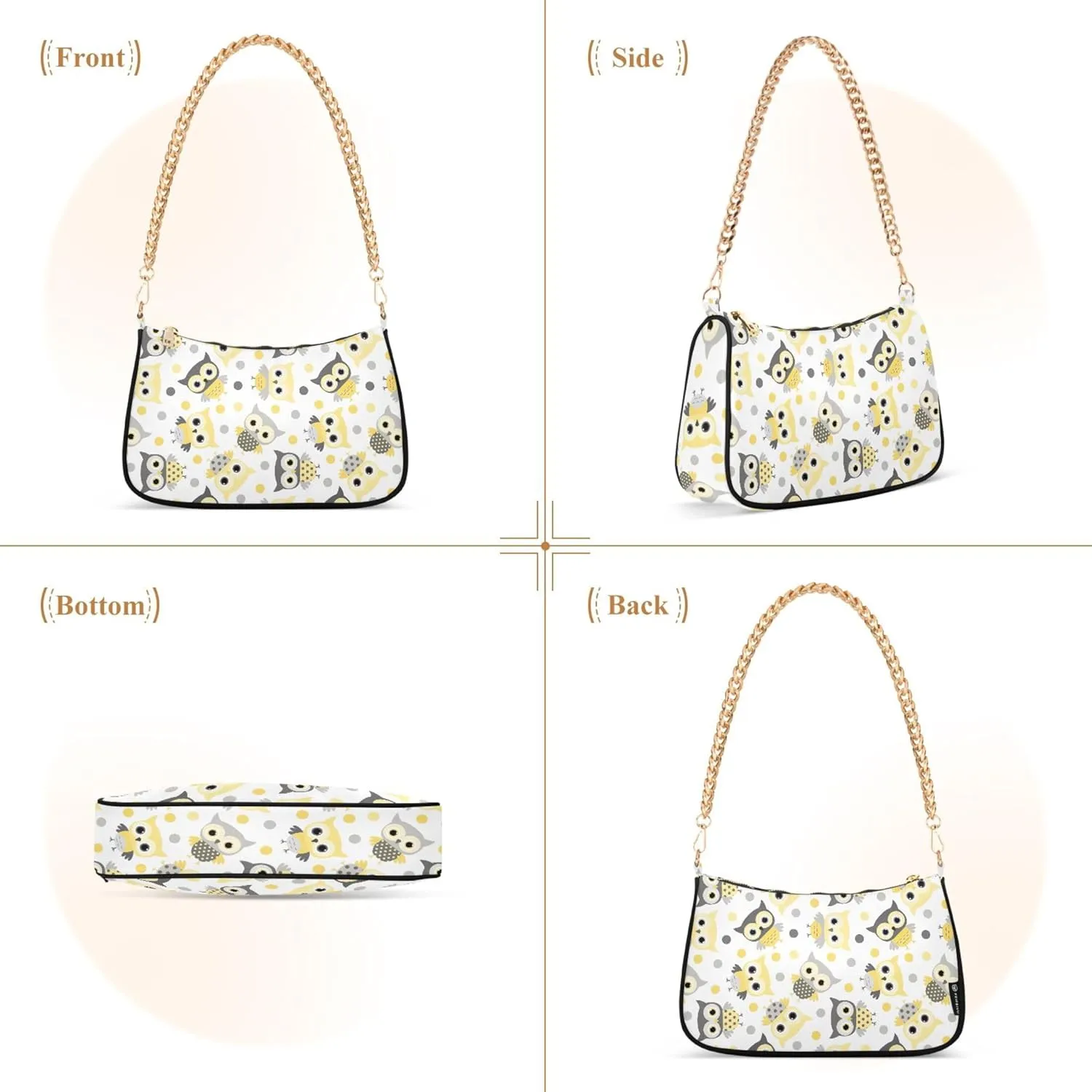 Colorful Mandala Geometry Womens Purse Hobo Party Purse Women Evening Handbag Formal over the Shoulder Purse
