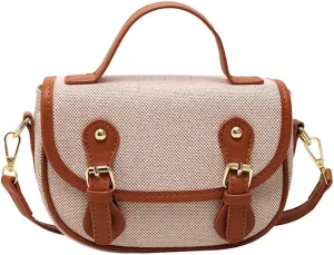 Crossbody Bag for Women Small Saddle Bag Designer Top Handle Satchel Purse Shoulder Purses and Handbags Travel Purse