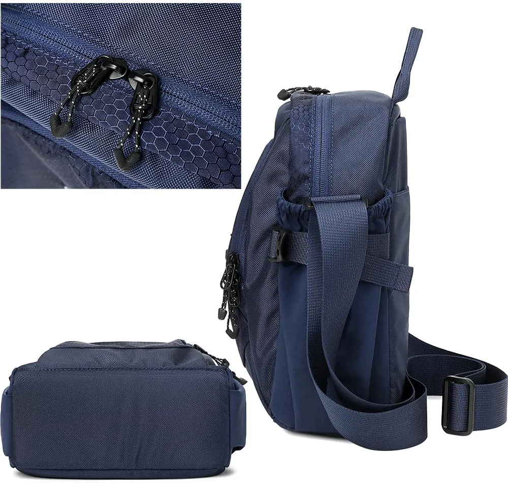 Crossbody Bag sports outdoor shoulder bag Unisex Messenger Bag 10.2‘’×7.8‘’×3.5‘’ small Lightweight sports travel bag