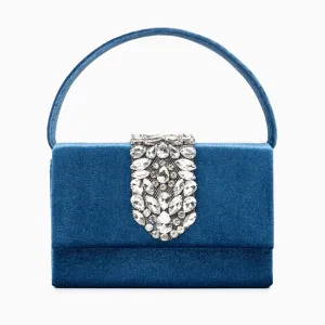 Crystal Encrusted Diamond Handbag
