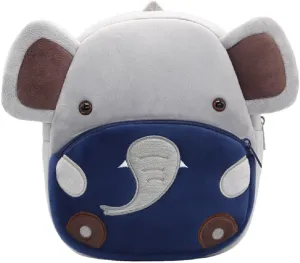 Cute Animal Cartoon Backpack School Bag, for Toddler Children Boys Girls, 3-5 Years Old, for Kindergarten Kids, Children, Unisex (Elephant)…