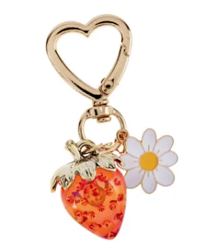 Cute Strawberry Keychain