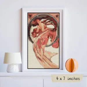 Dance Mini Cross Stitch Pattern