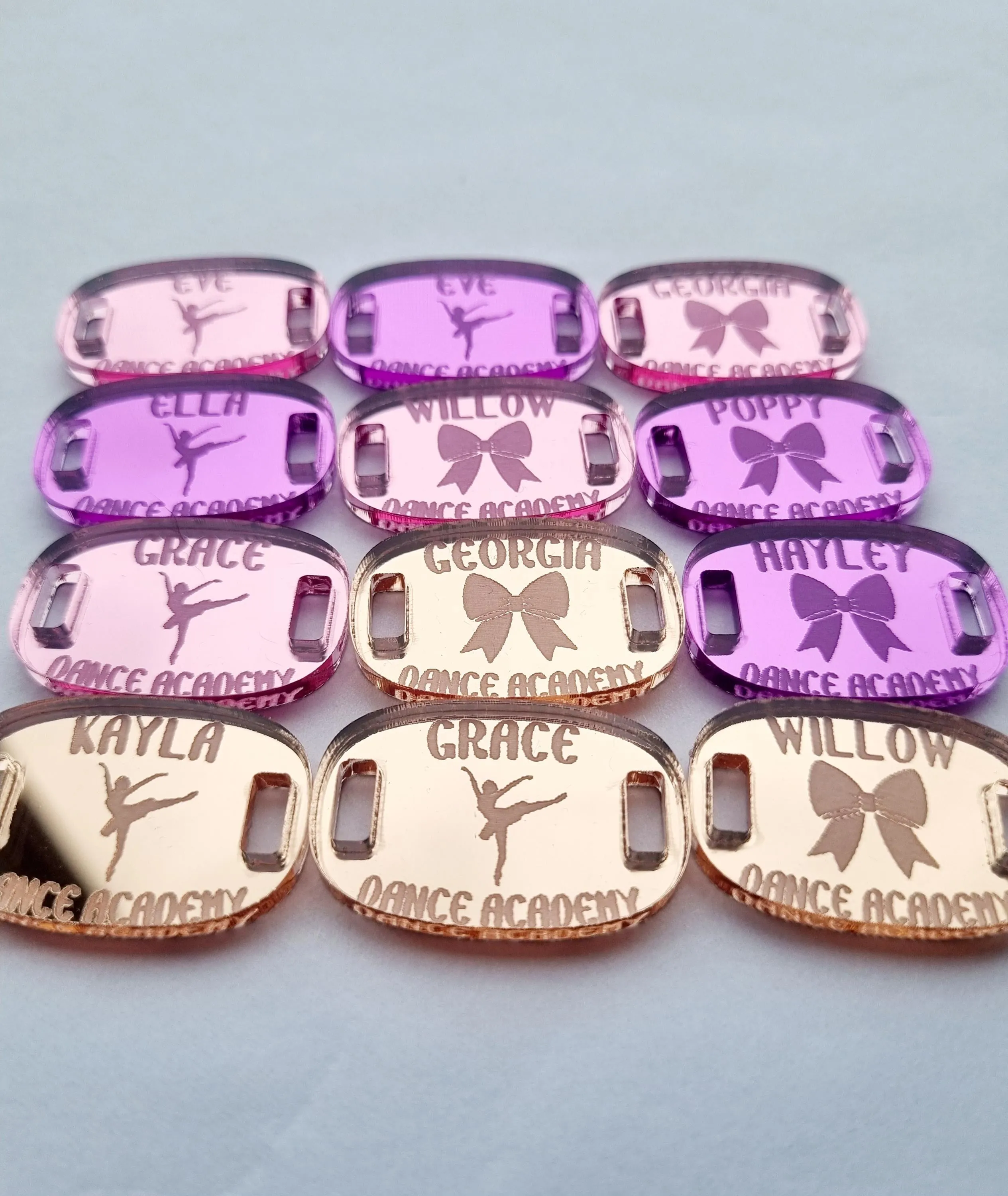 Dance Shoe Charms - Personalised