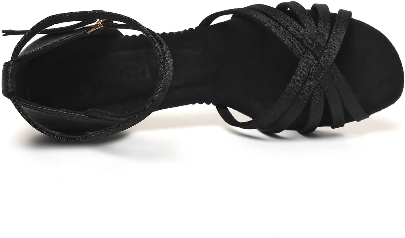 Dance Shoes for Women, Ballroom Dance Heels, Latin Dance Shoes Adult, Salsa Shoes for Women Dancing, 1920s Character Shoes, Dancing Pumps