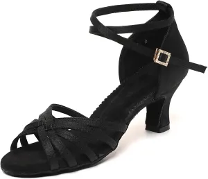 Dance Shoes for Women, Ballroom Dance Heels, Latin Dance Shoes Adult, Salsa Shoes for Women Dancing, 1920s Character Shoes, Dancing Pumps