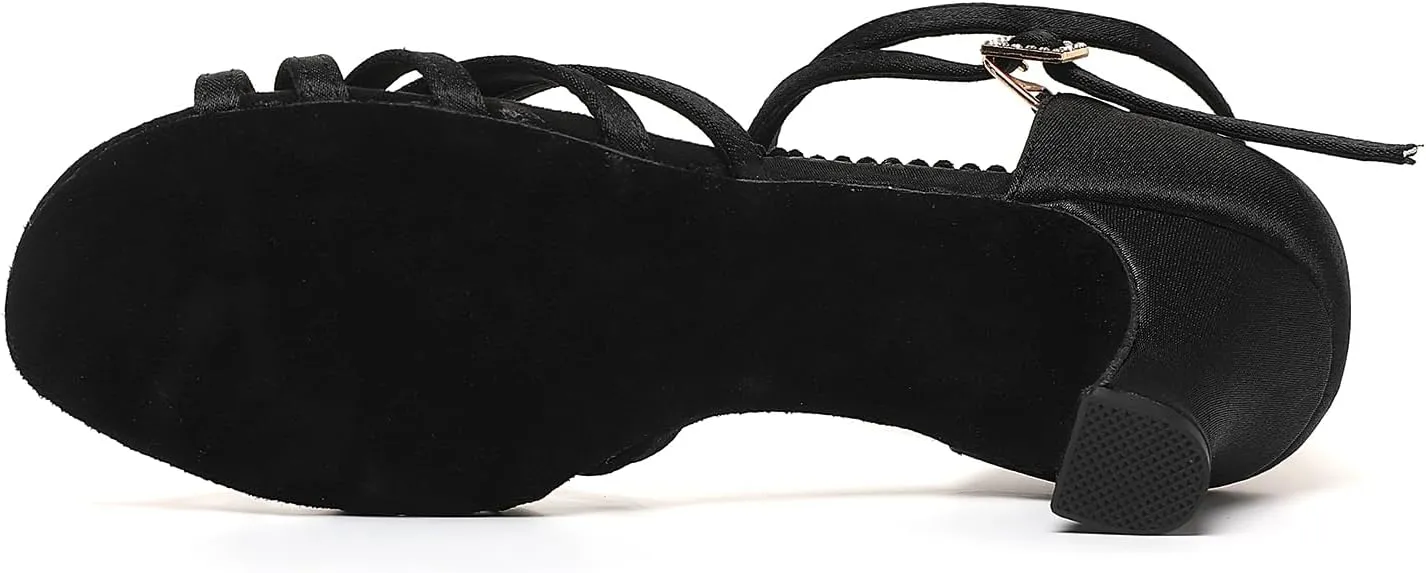 Dance Shoes for Women, Ballroom Dance Heels, Latin Dance Shoes Adult, Salsa Shoes for Women Dancing, 1920s Character Shoes, Dancing Pumps