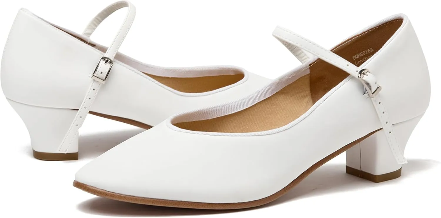 Danzcue 1.5 Inch Character Dance Shoes