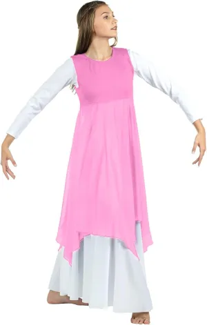 Danzcue Womens Worship Praise Dance Pullover Vest