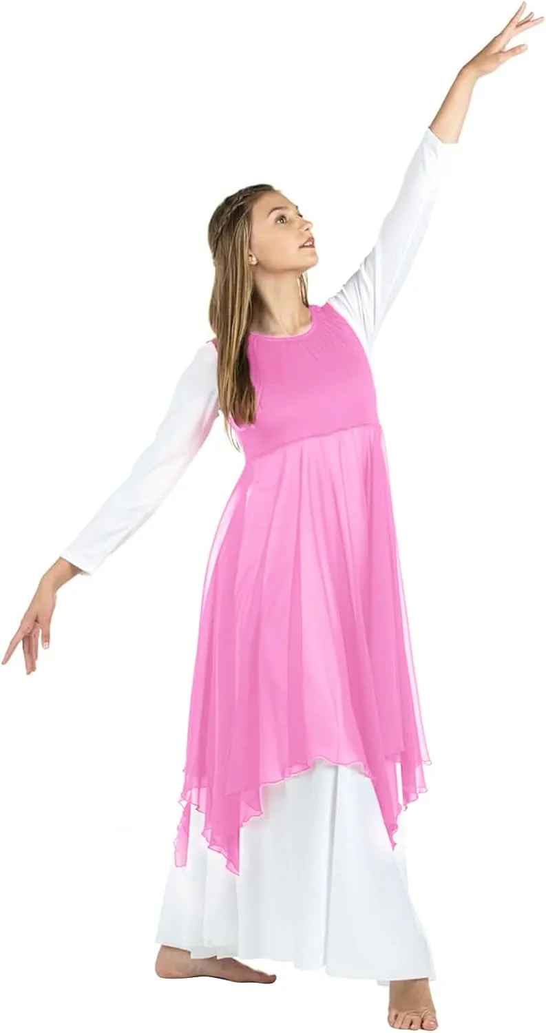Danzcue Womens Worship Praise Dance Pullover Vest