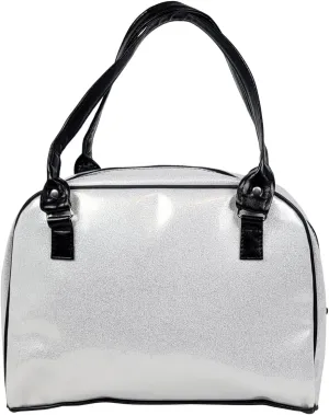 Dazzling, Colorful, Sparkly, Faux Patent Leather, Large, Shiny, Handbag, Travel Bag, Satchel, Fav Tote