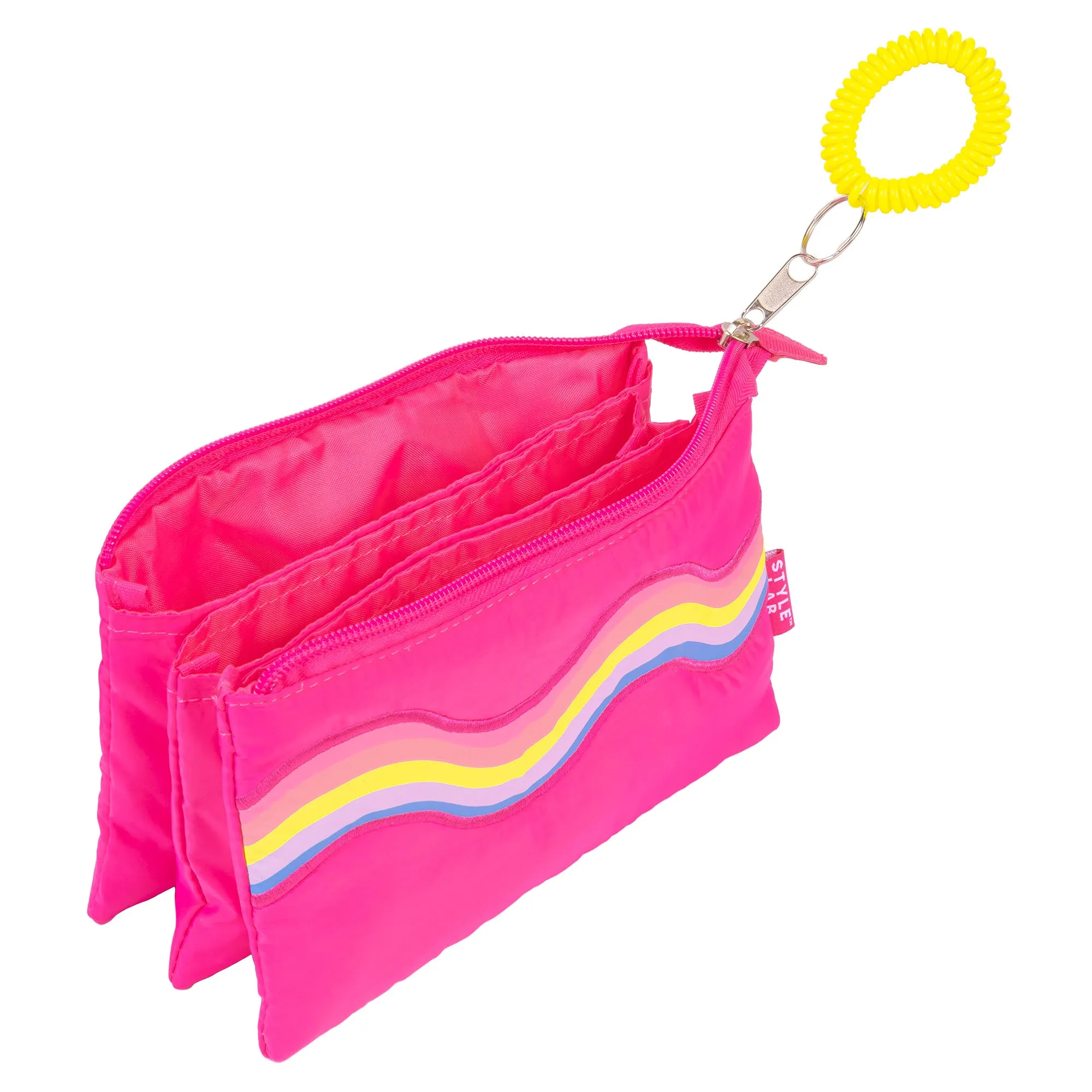 Debo Rainbow Expandable Pouch Pink