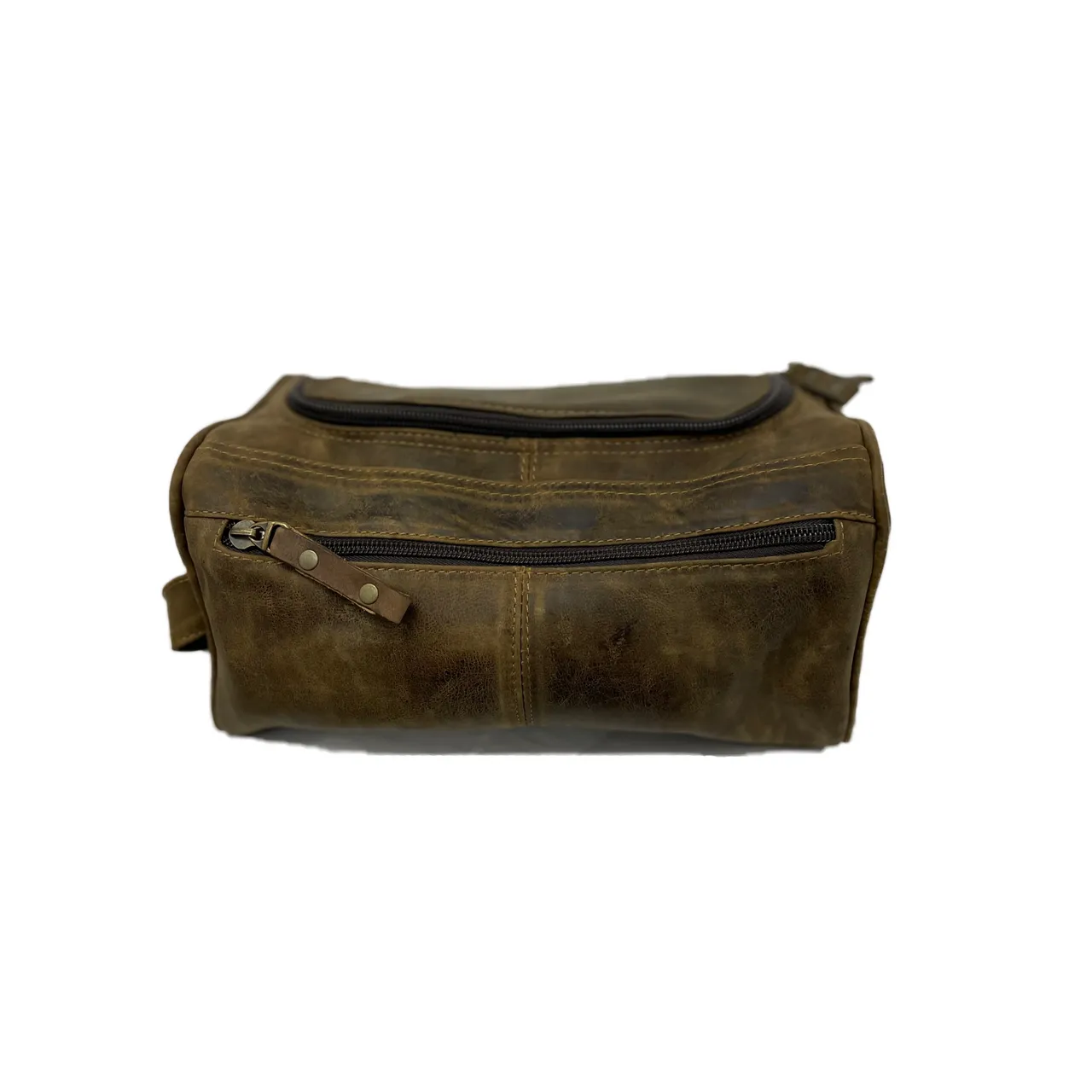Deluxe Toiletry Bag, Crazy Horse Leather