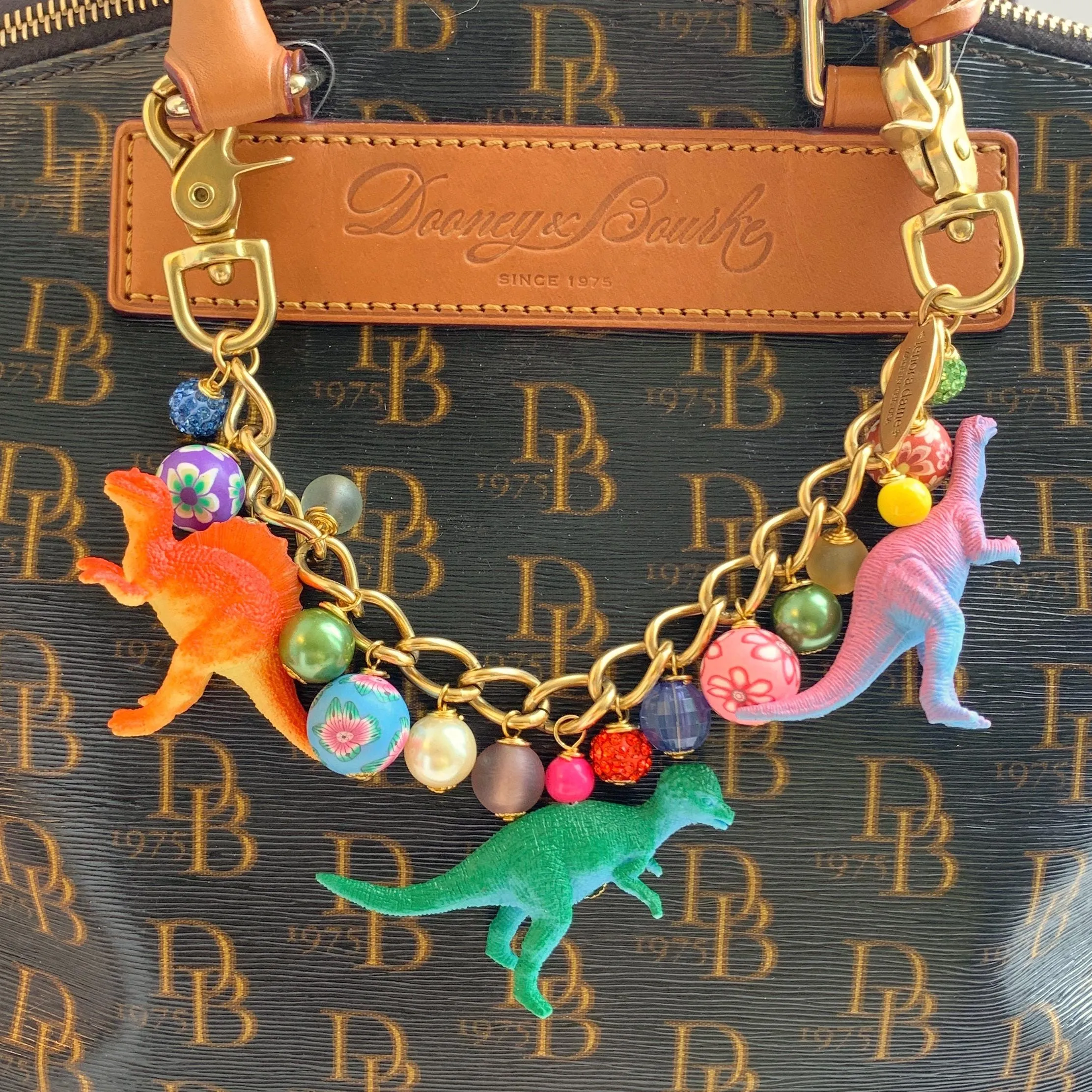 Dinosaur Chain Bag Charm