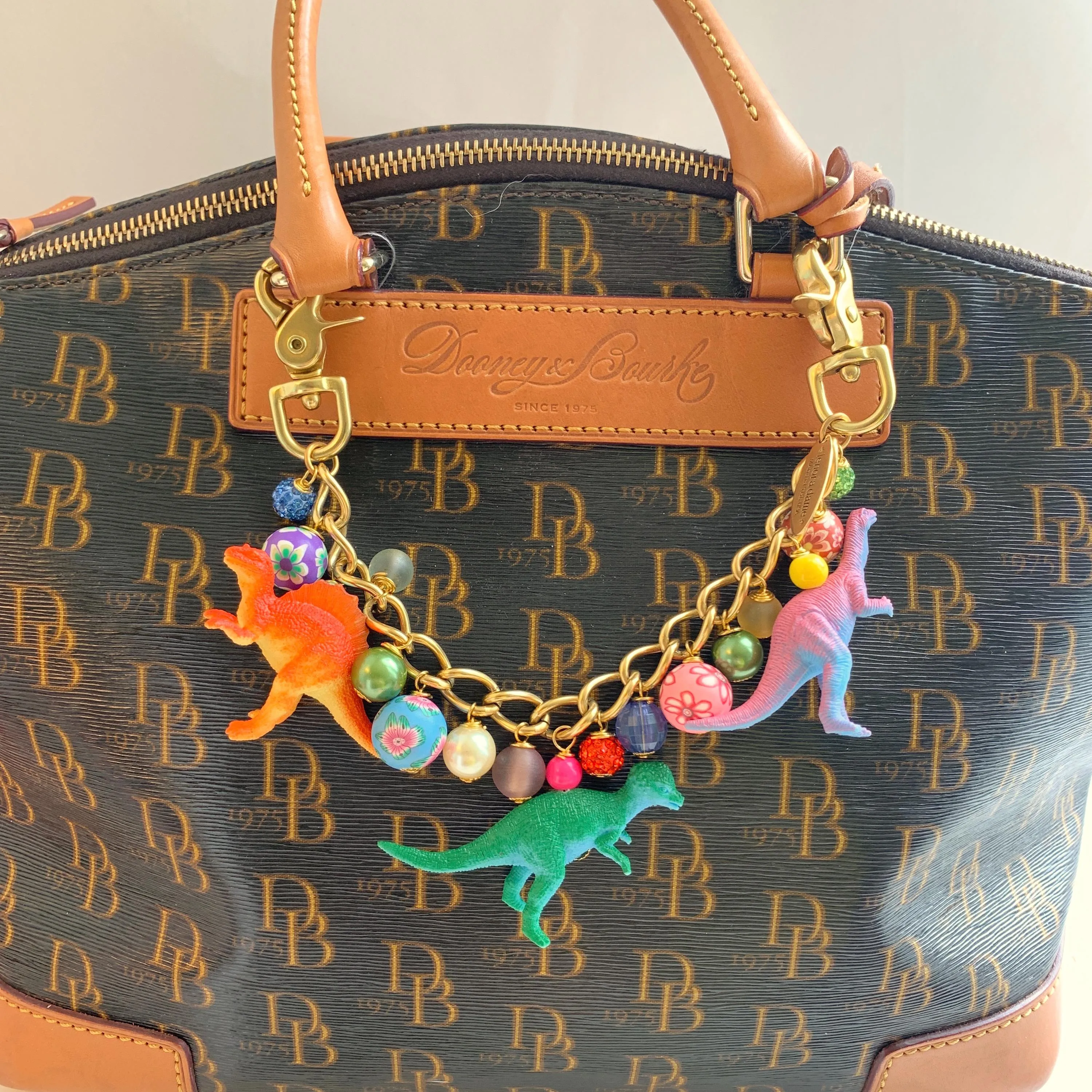 Dinosaur Chain Bag Charm