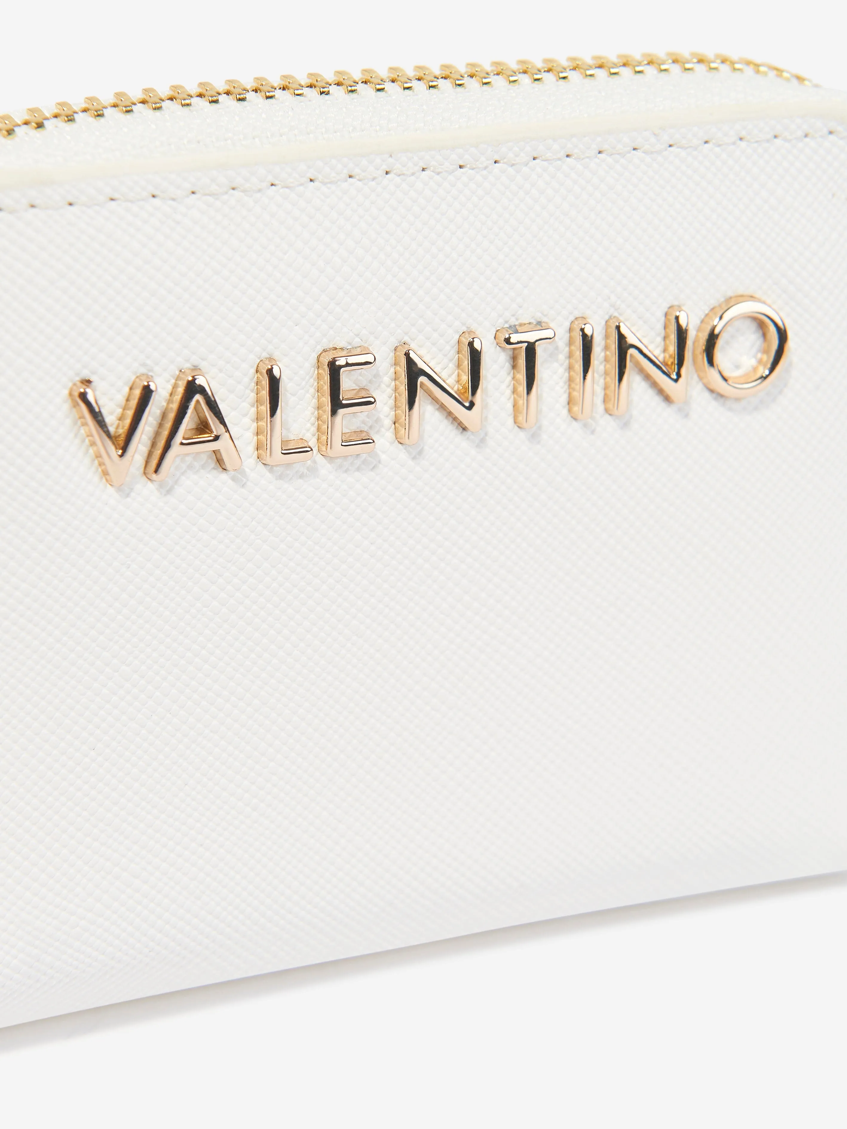 Divina Zip Around Wallet in White (10cm)