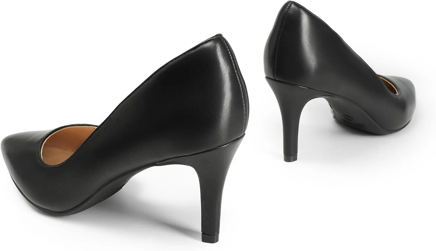 DREAM PAIRS Women's Dress High Heels Pumps Closed Pointed Toe Stiletto D'Orsay Shoes for Wedding Party