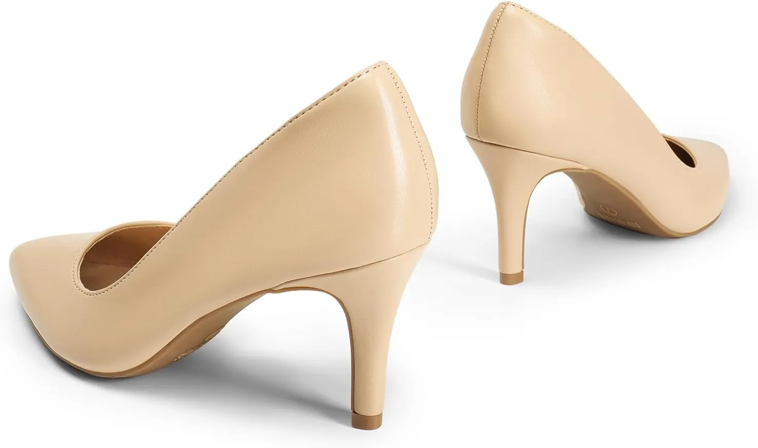 DREAM PAIRS Women's Dress High Heels Pumps Closed Pointed Toe Stiletto D'Orsay Shoes for Wedding Party