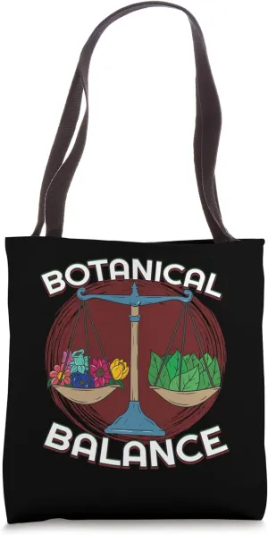 Ecosystem Harmony: Botanical Balance Design Tote Bag