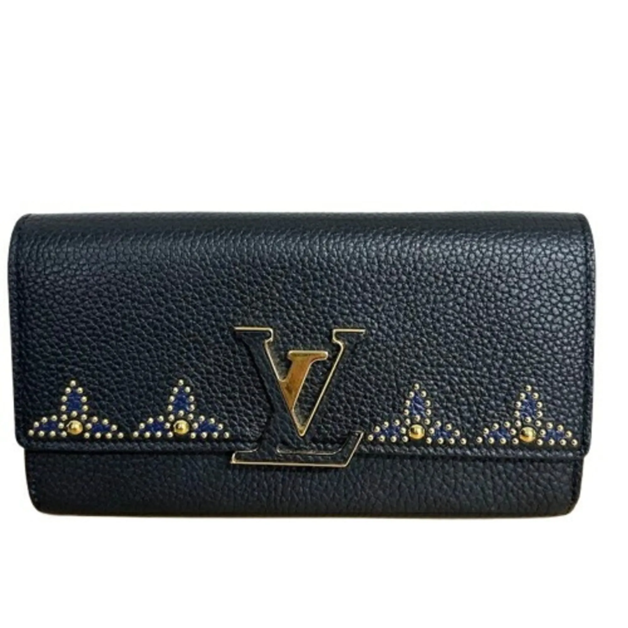 Elegant Leather Capucines Bag with Subtle Scratches