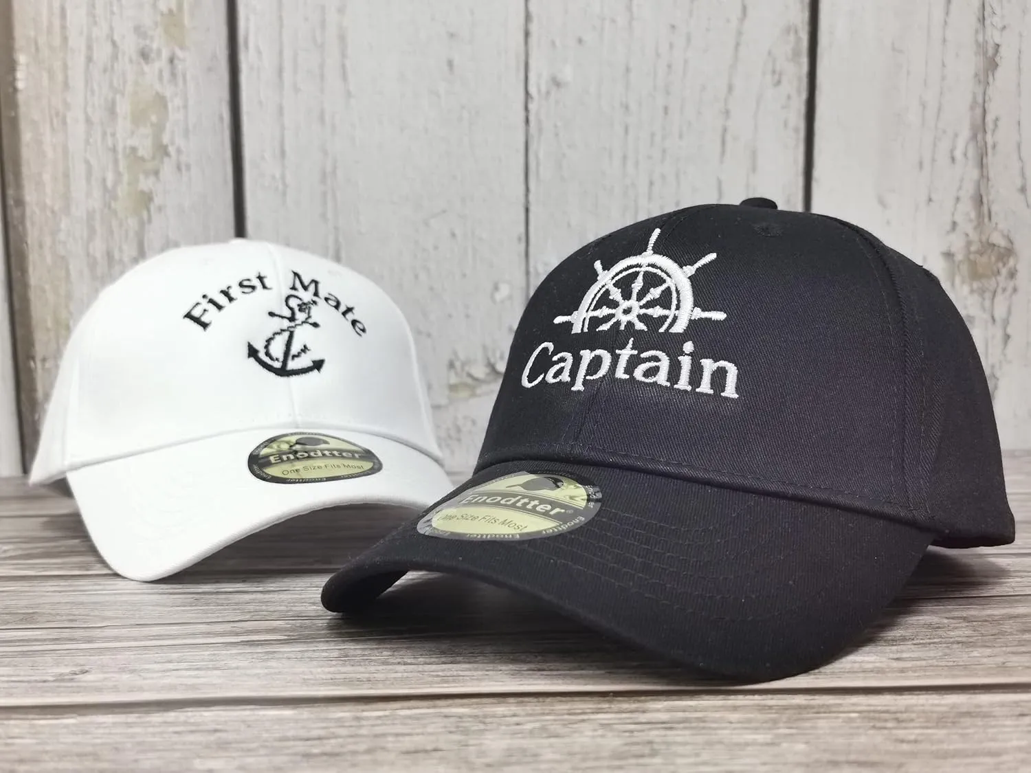 Embroidered Captain & First Mate Hats