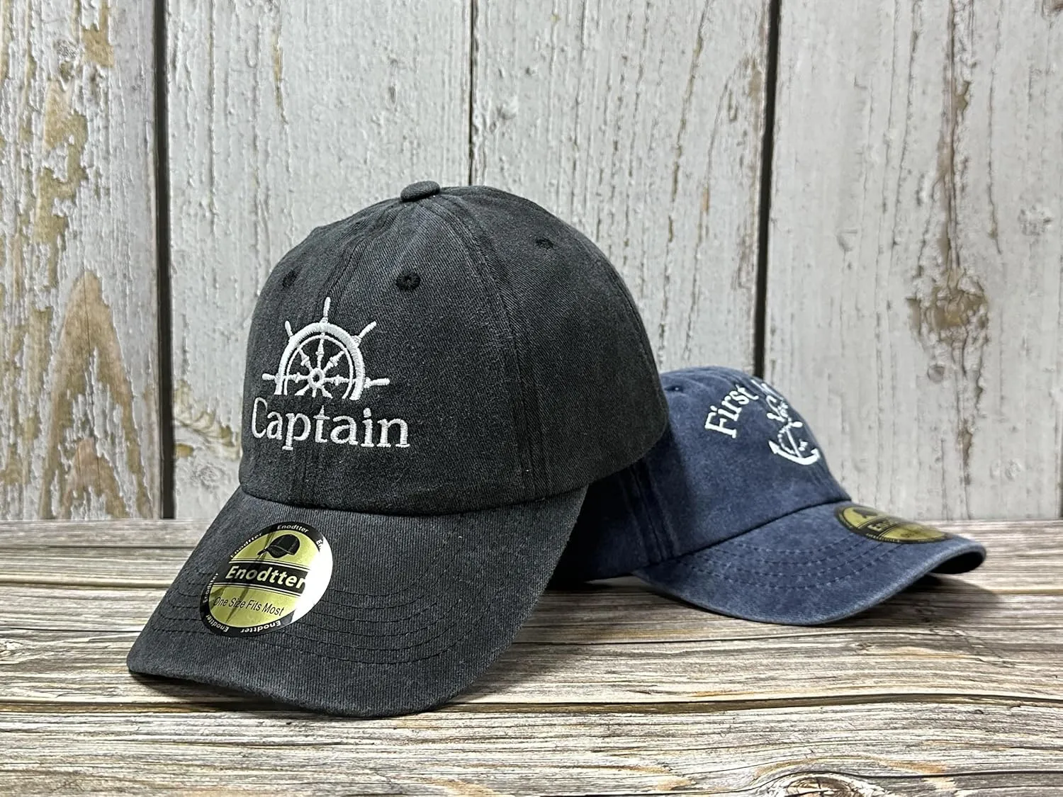 Embroidered Captain & First Mate Hats