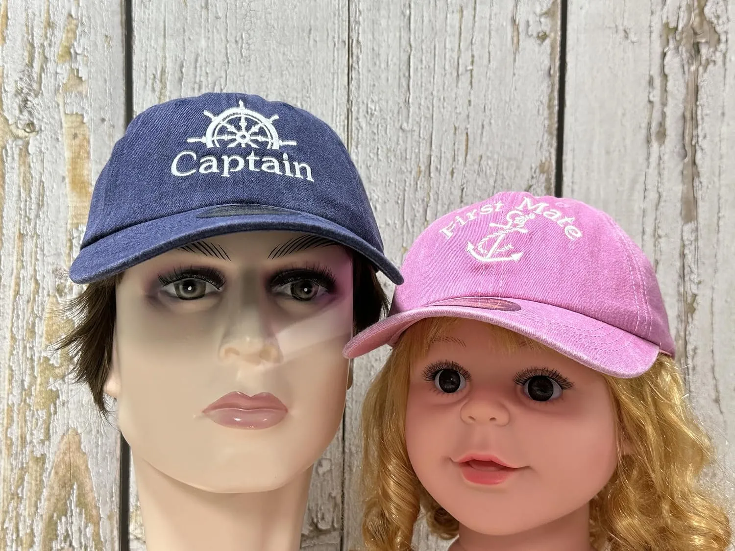 Embroidered Captain & First Mate Hats