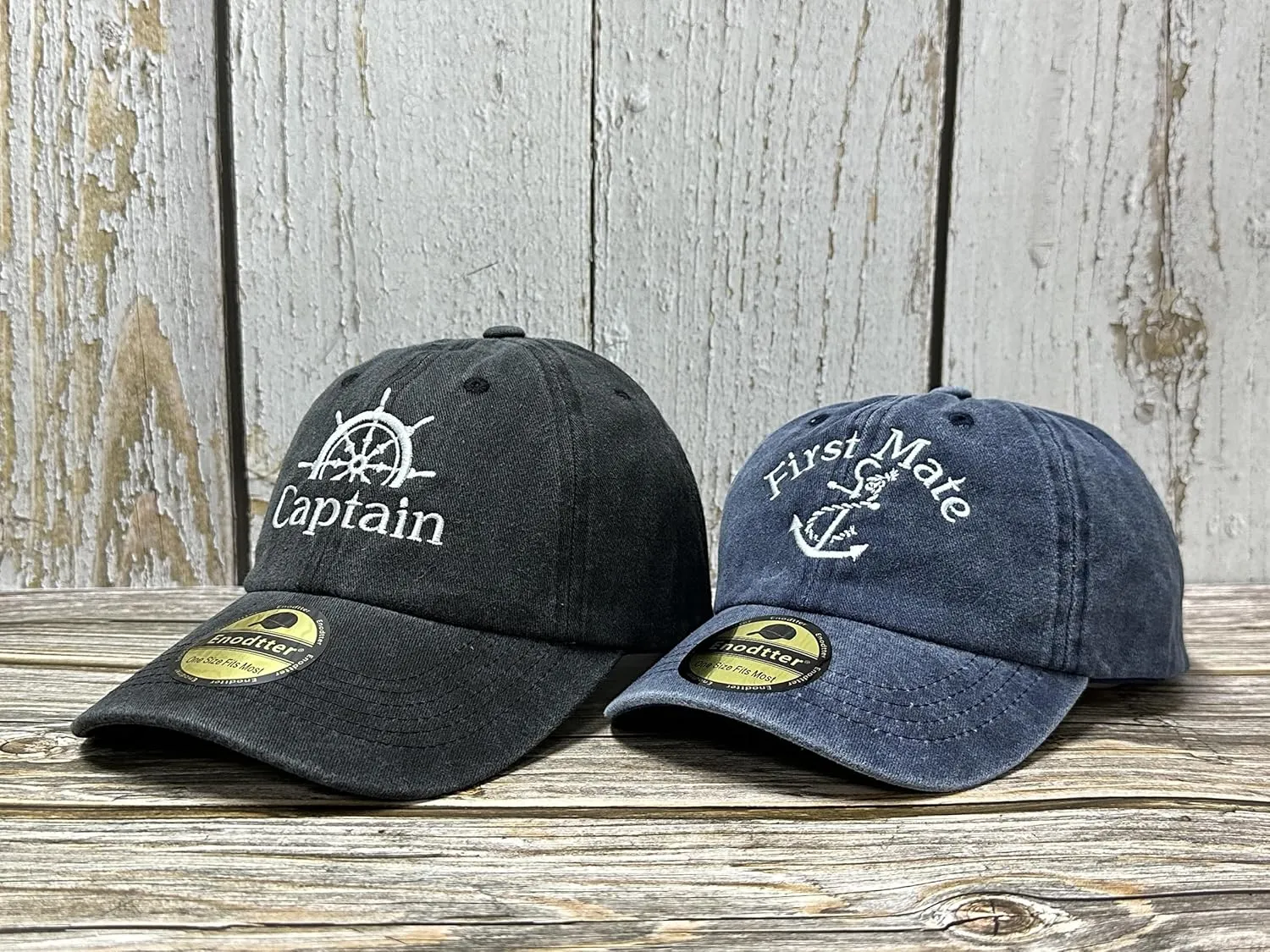 Embroidered Captain & First Mate Hats