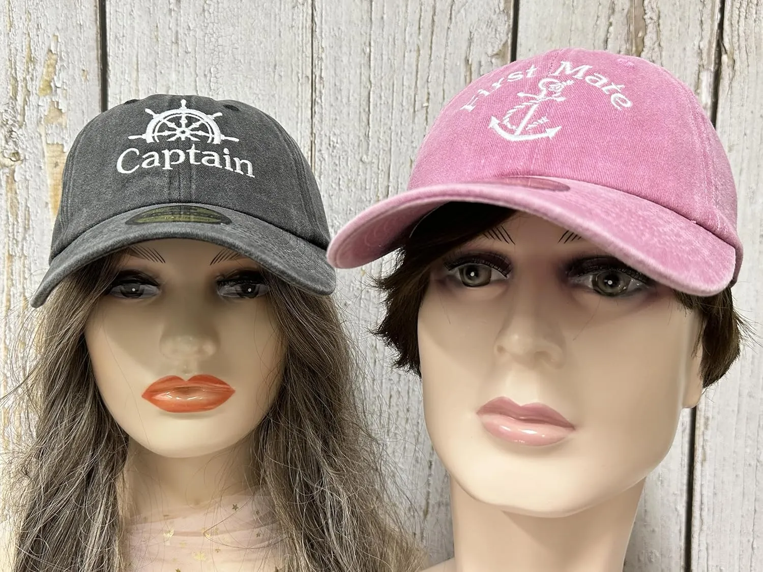 Embroidered Captain & First Mate Hats