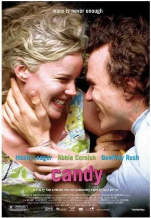 enhighten Candy Movie Abbie Cornish Heath Ledger Geoffrey Rush Tom Budge Wall Art Movie Night Home Decor For Living Room Aesthetic 24x36 Poster
