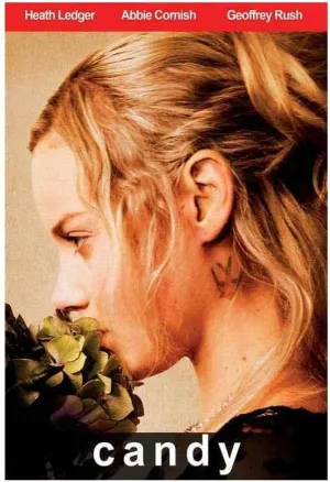 enhighten Candy Movie Abbie Cornish Heath Ledger Geoffrey Rush Tom Budge Wall Art Movie Night Home Decor For Living Room Aesthetic 24x36 Poster