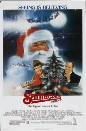 enhighten Santa Claus: The Movie Movie Dudley Moore John Lithgow David Wall Art Movie Night Home Decor For Living Room Aesthetic 24x36 Poster