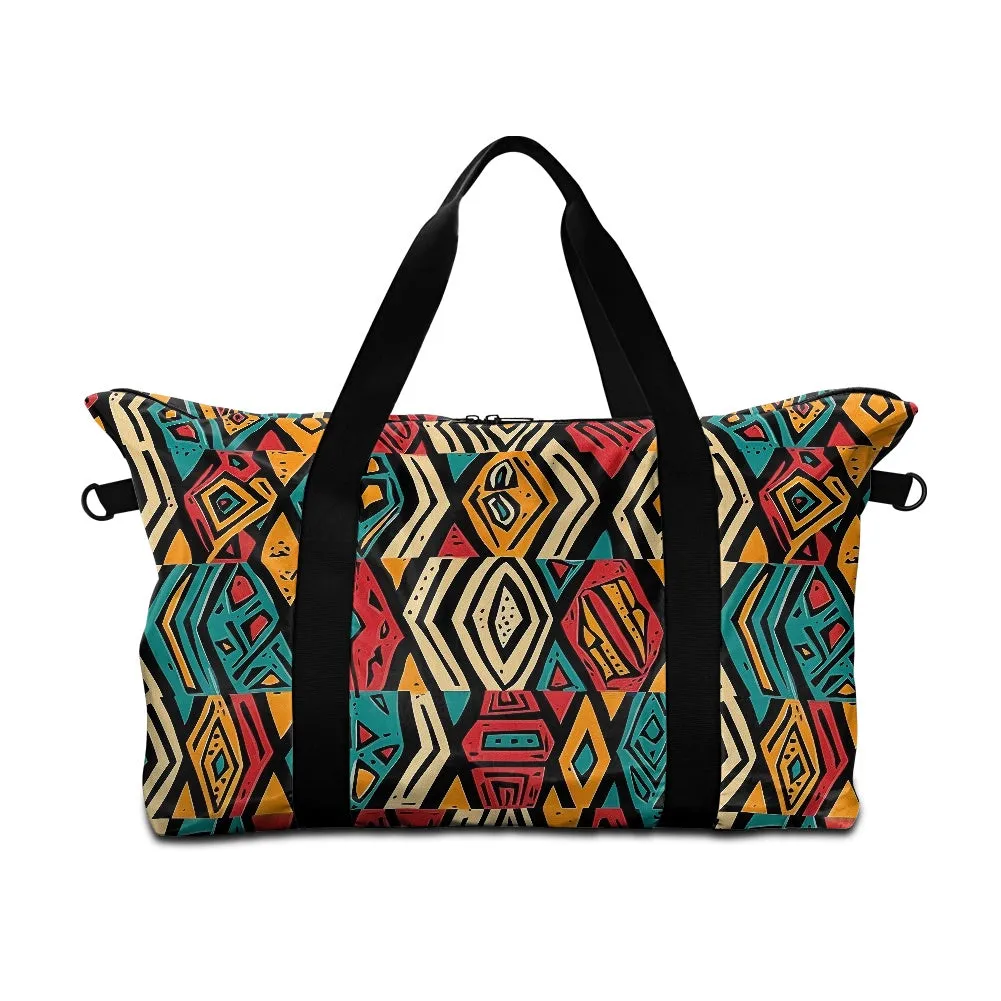 Ethnic Geometric pattern Lightweight luggage