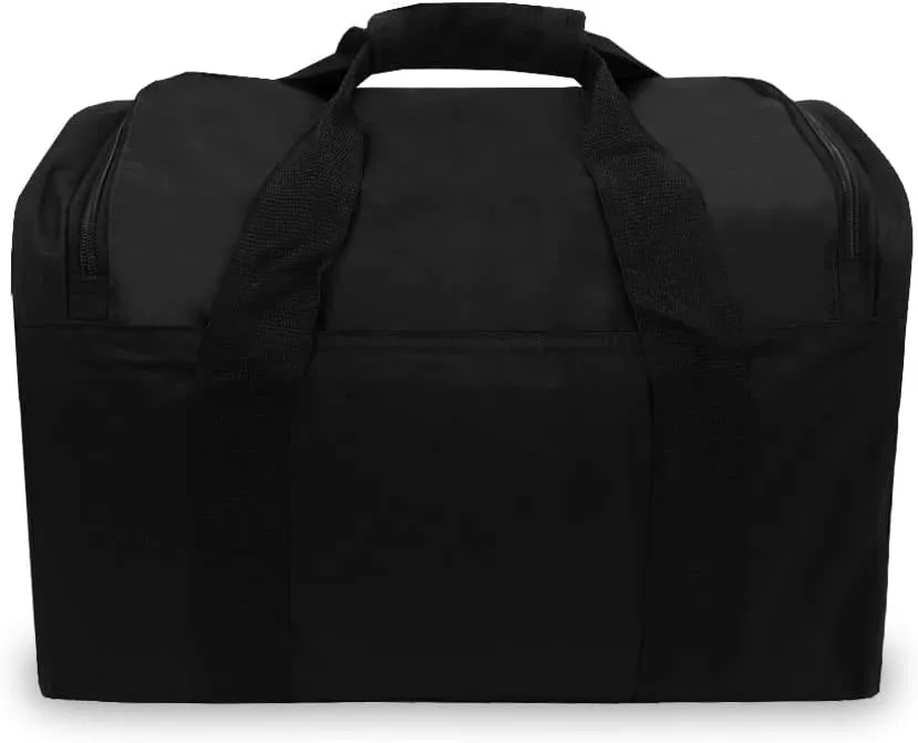 Everest Gym Bag with Wet Pocket, Black