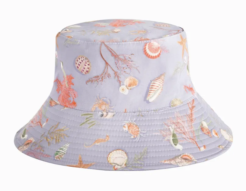 Fable Whispering Sands Vintage Blue Bucket Hat
