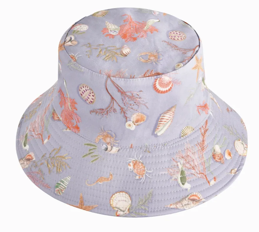 Fable Whispering Sands Vintage Blue Bucket Hat