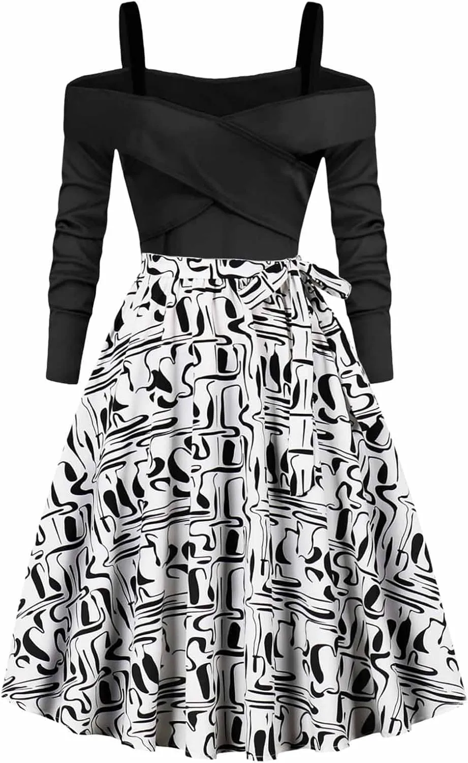 Fall Dresses for Women 2024 Casual Long Sleeve Off Shoulder Ruffle Dress Elegant Sexy Tie Waist Pleated Mini Dresses