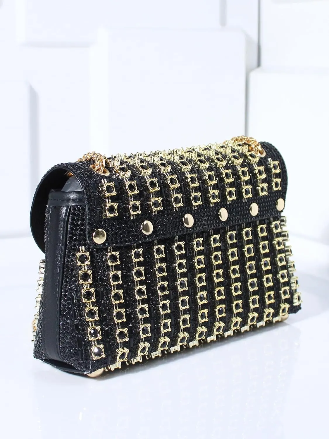 Fashion Dinner Bag Diamond-Encrusted Hand Bag Delicate Senior Sense Square Women's Hand Bag Shoulder Bag Crossbody Bag