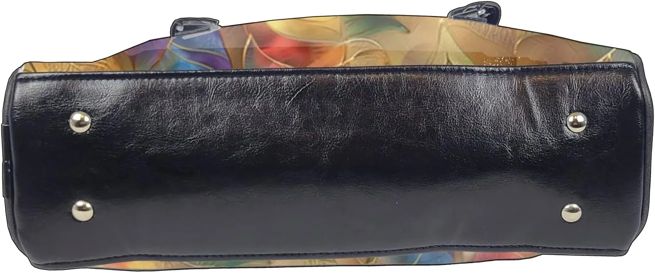 Flora and Fauna Collection Colorful, Large, Whimsical, Womens Handbag, Purse, Travel Bag, Satchel, Fav Tote
