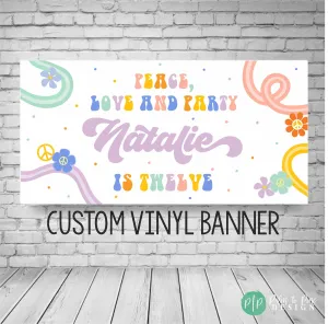 Flower Child Birthday Decor